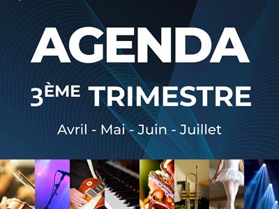 Nouvel agenda 3ème trimestre !