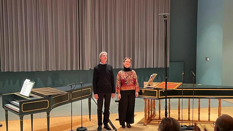 SPOT ON KEYBOARDS: Konzert mit zwei Cembali