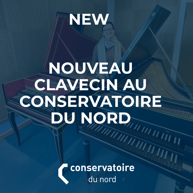 New harpsichord at the Conservatoire du Nord!