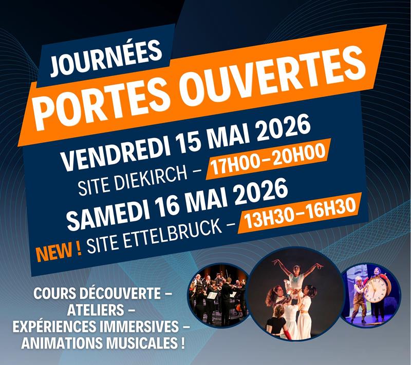 Journées Portes Ouvertes 2026