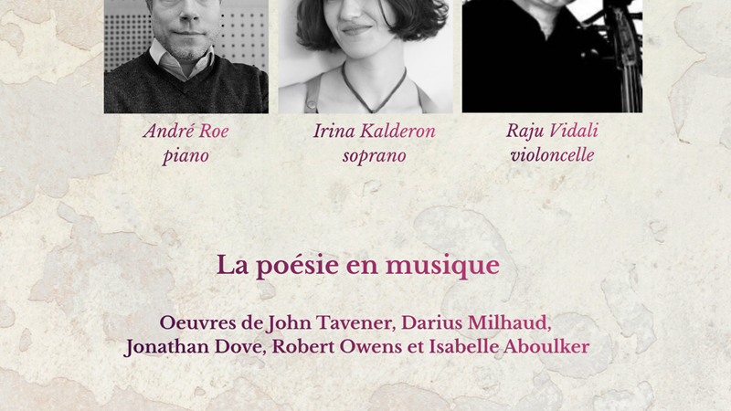 Diplôme de concert - La poésie en musique